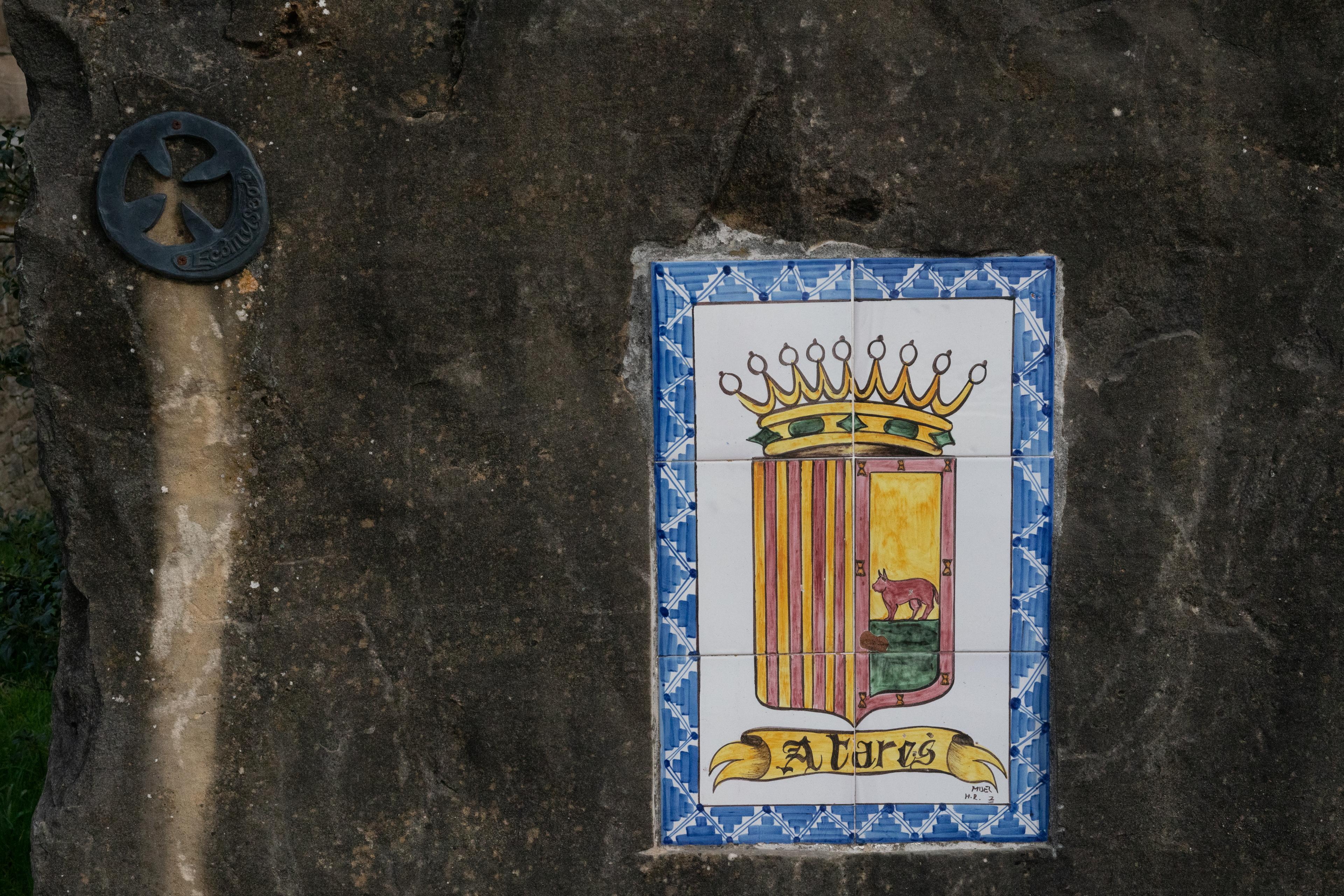Scenic view of Atarés on the Camino Francés