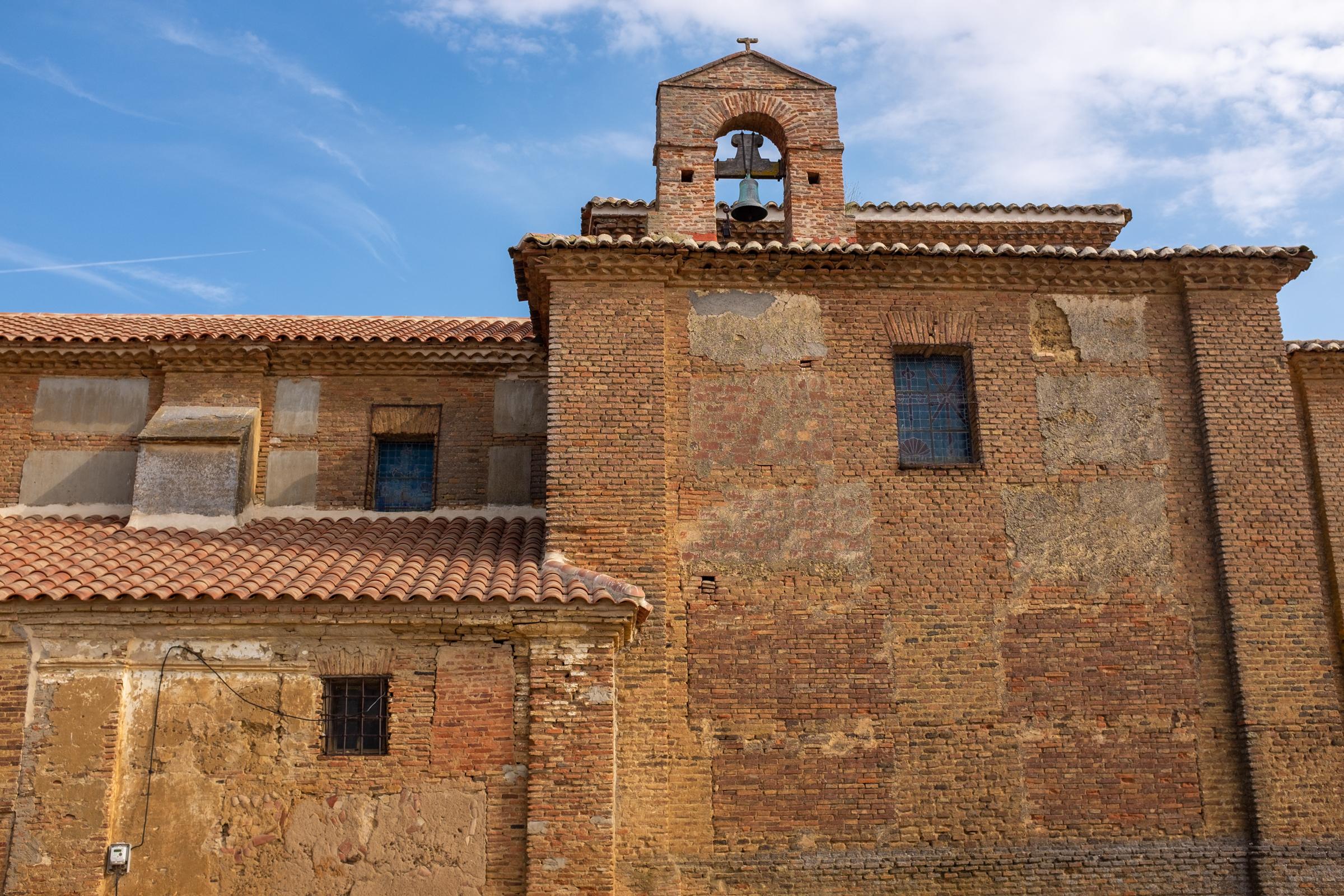 Scenic view of Calzadilla de la Cueza on the Camino Francés