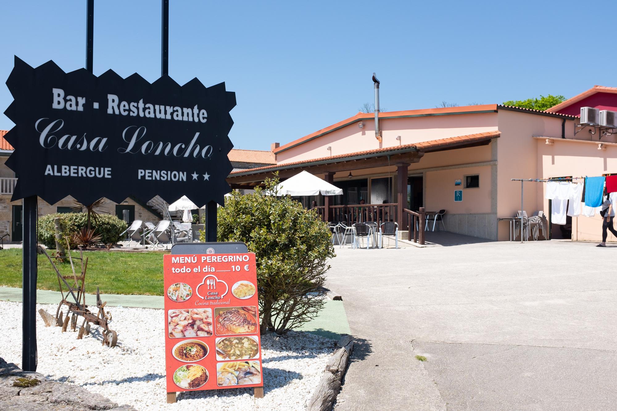 Camino de Santiago Accommodation: Pensión Casa Loncho