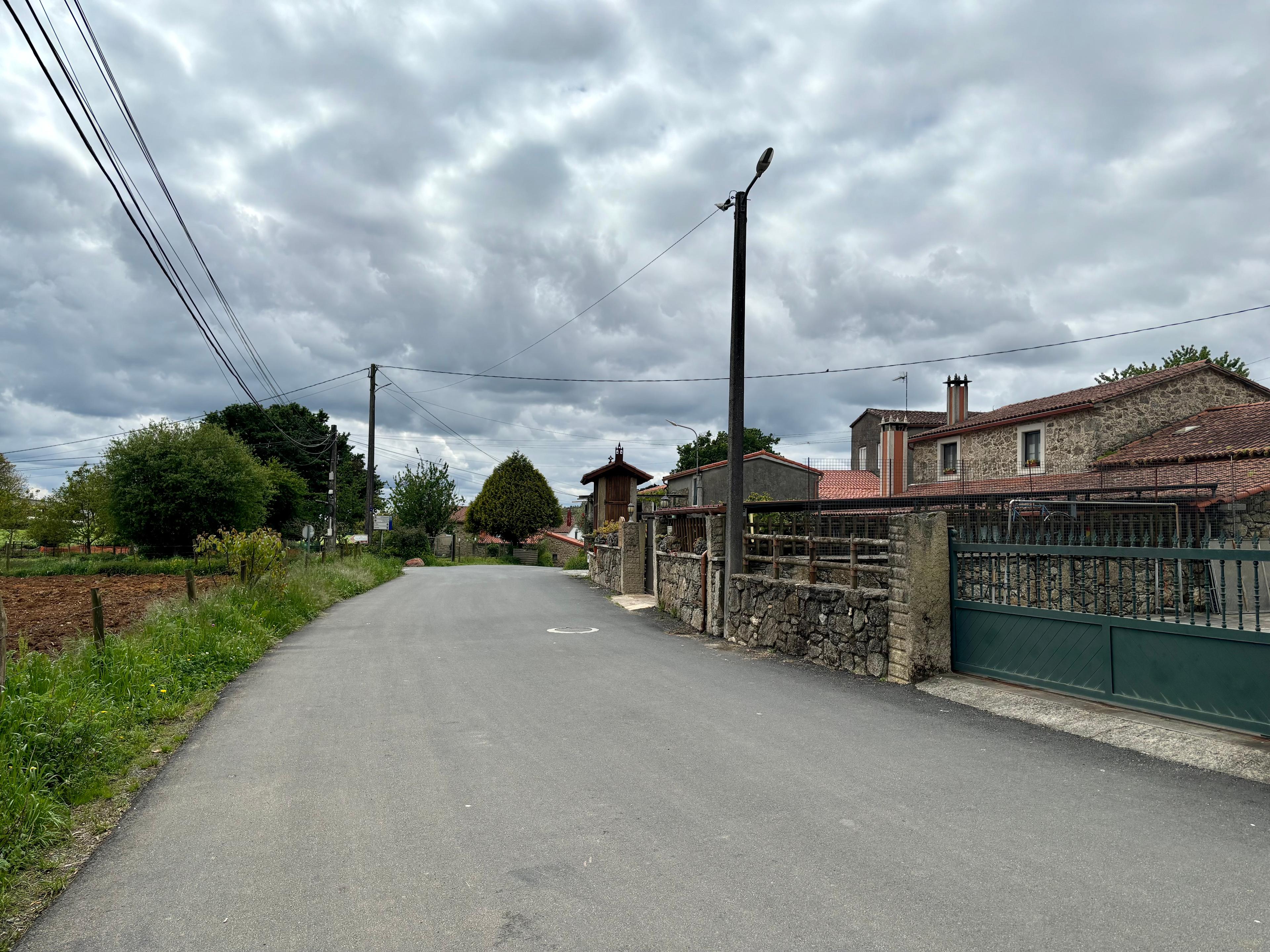 Scenic view of Castañeda on the Camino Aragonés