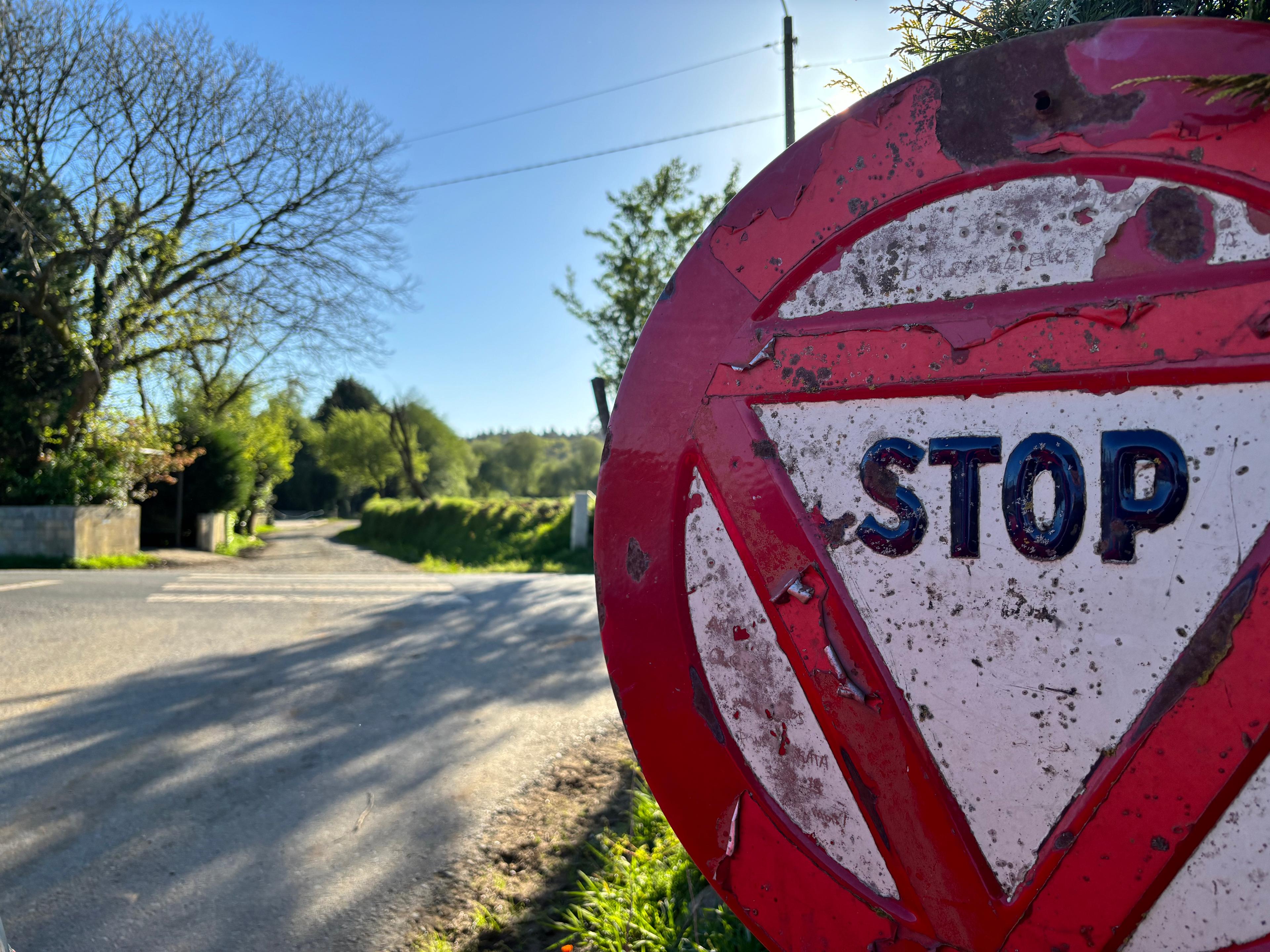 Scenic view of Calzada on the Camino del Norte