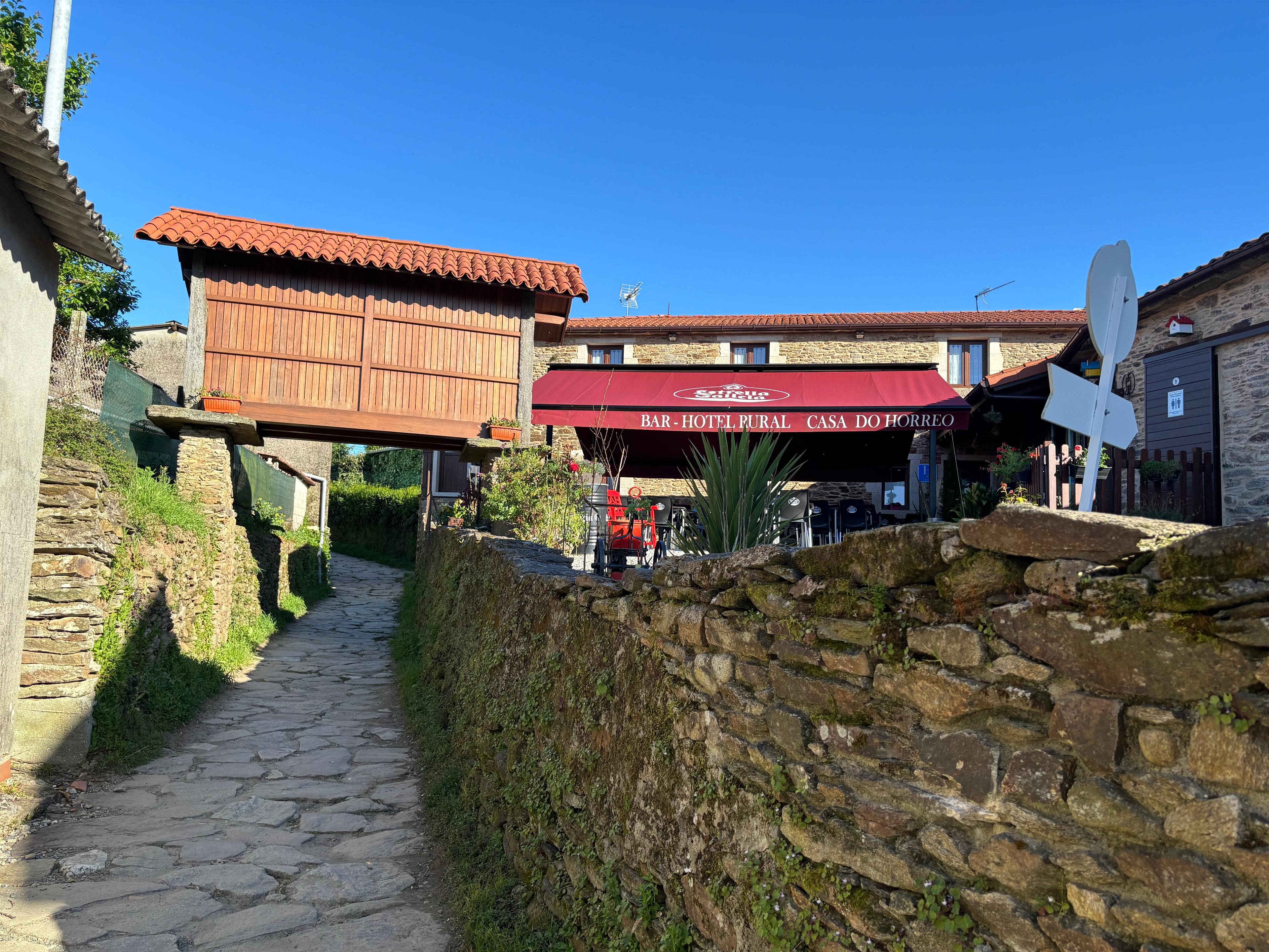 Scenic view of Calle - O Outeiro on the Camino del Norte