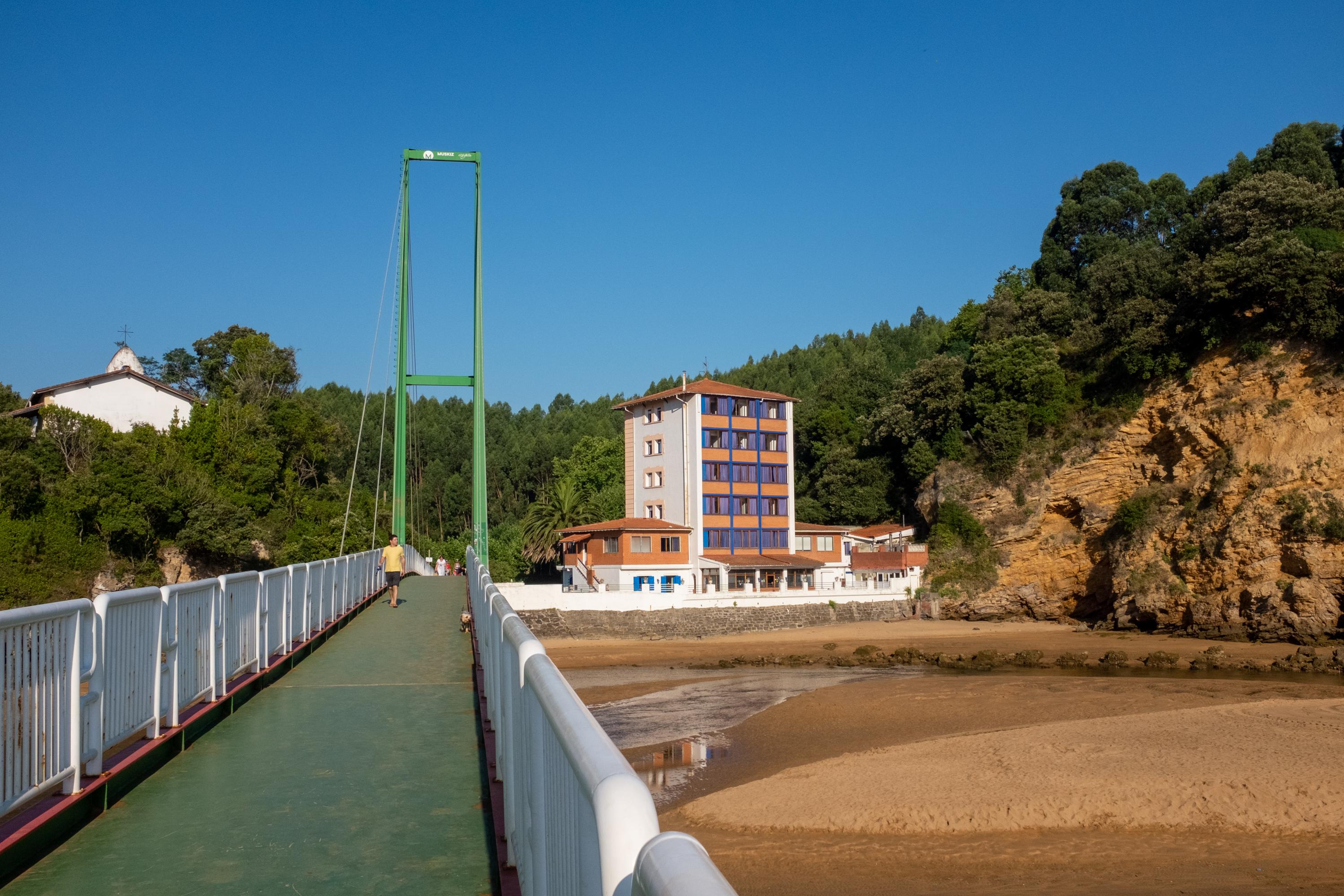 Scenic view of Pobeña on the Camino del Norte