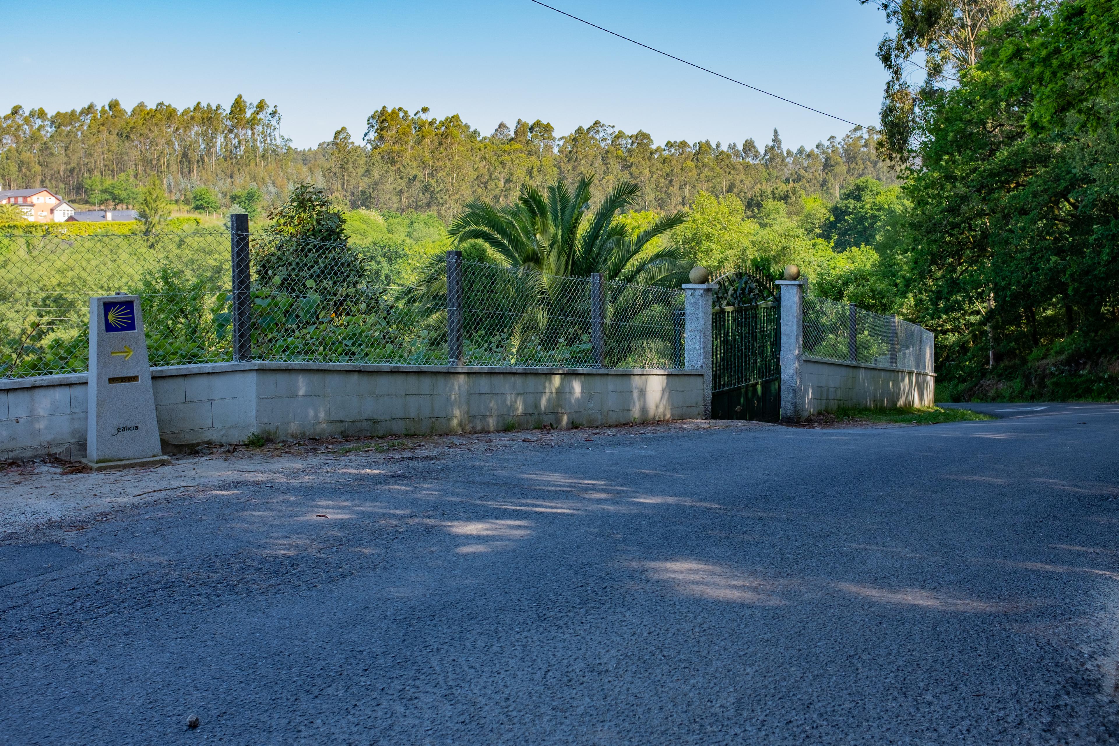Scenic view of Moas de Baixo on the Camino to Finisterre and Muxía