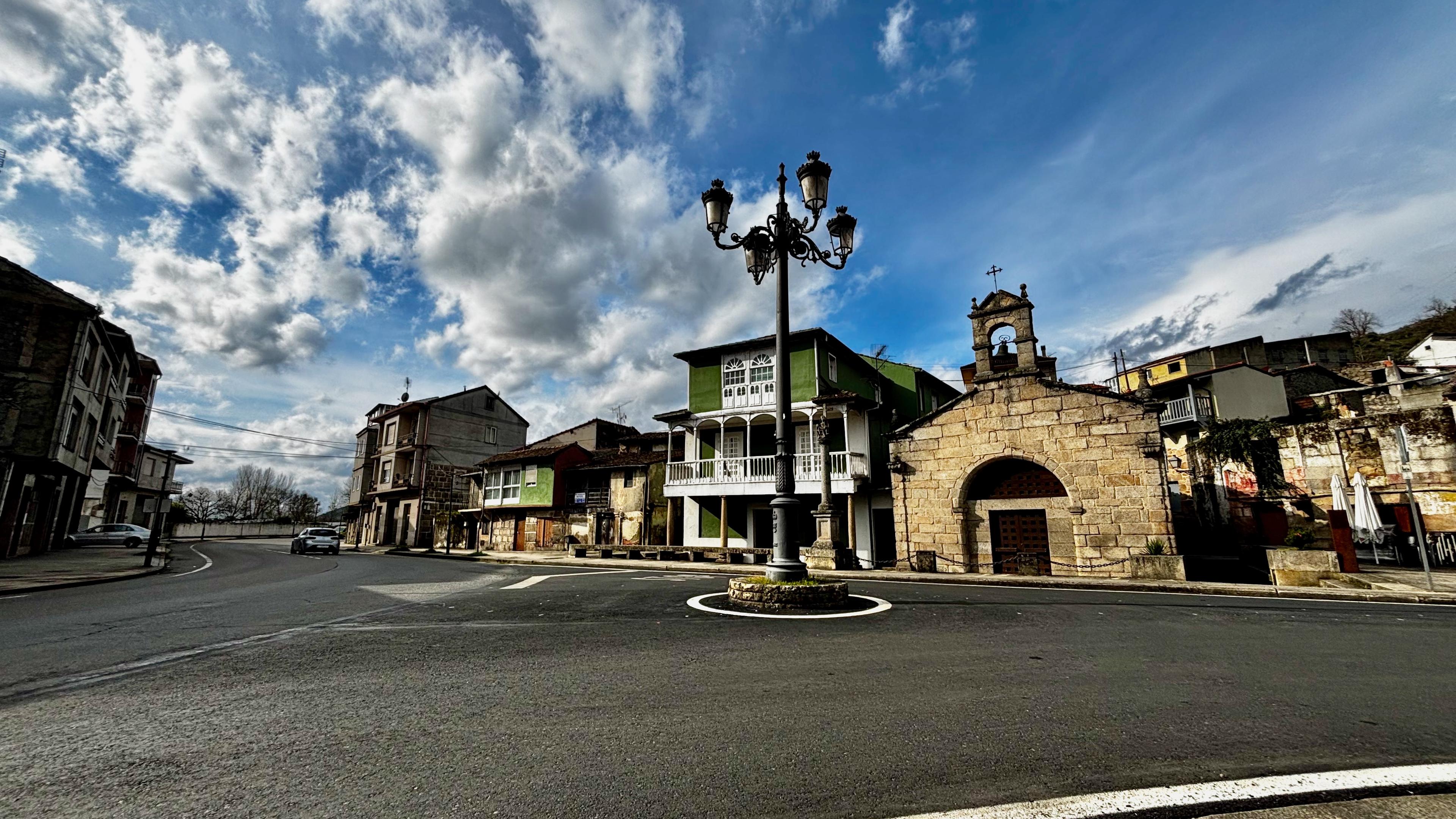 Scenic view of Verín on the Vía de la Plata