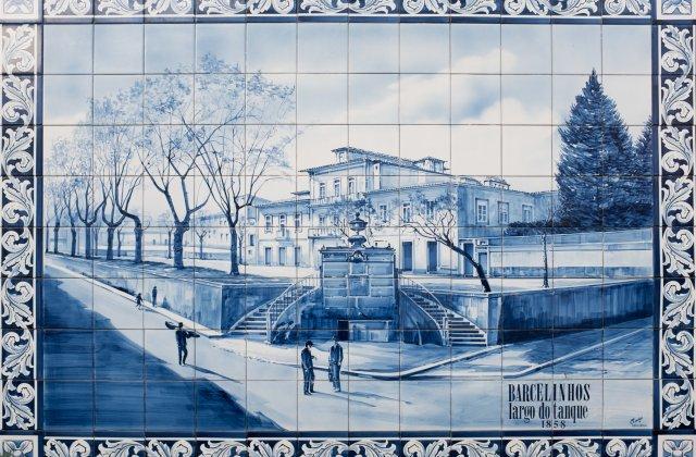 Scenic view of Barcelinhos on the Camino Portugués