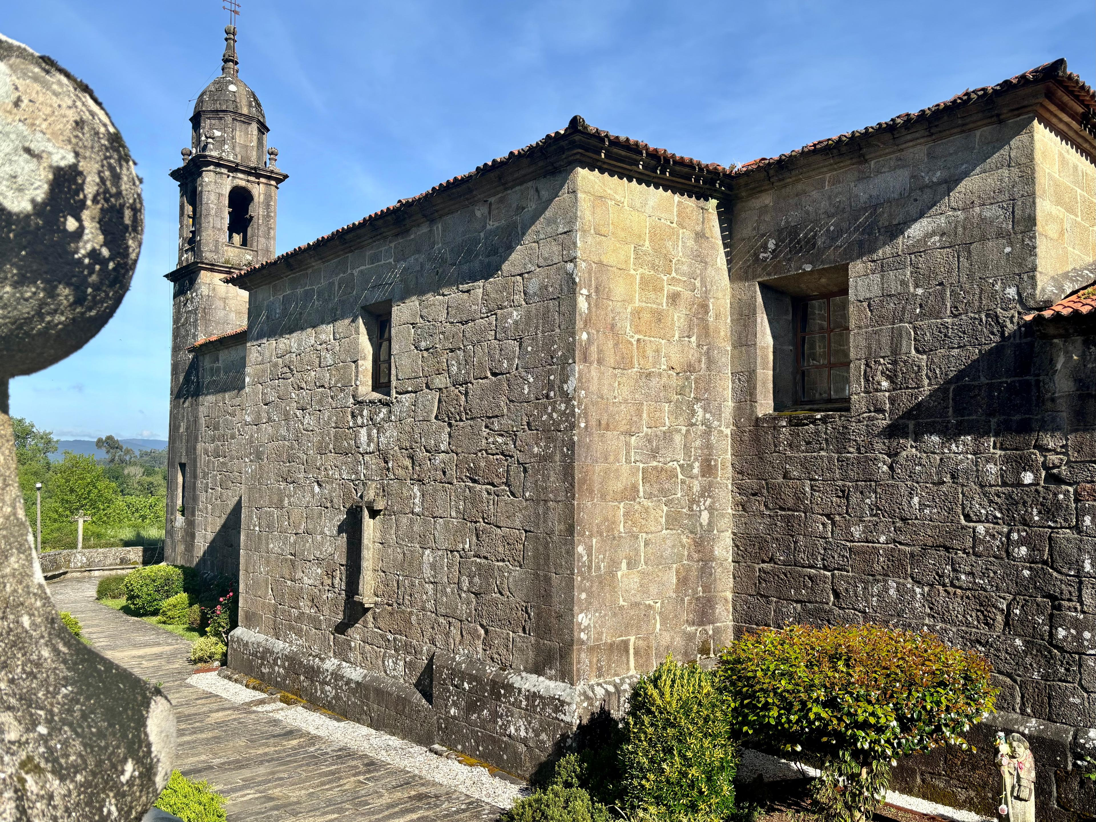 Scenic view of San Miguel de Valga on the Camino Portugués
