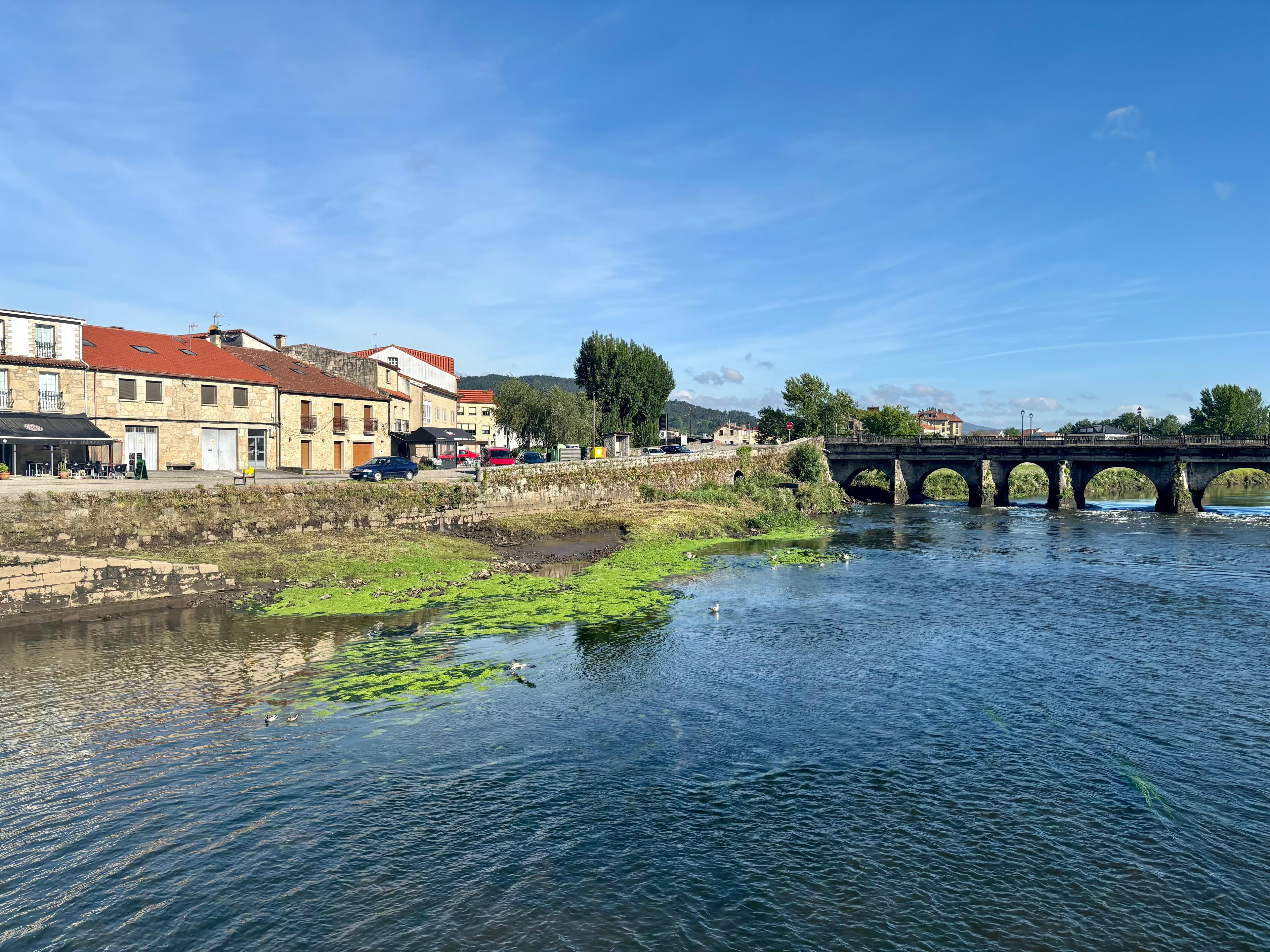 Scenic view of Aduana on the Camino Portugués