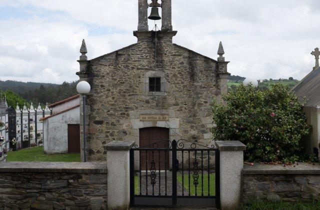 Scenic view of La Iglesia (Cos) on the Camino Inglés