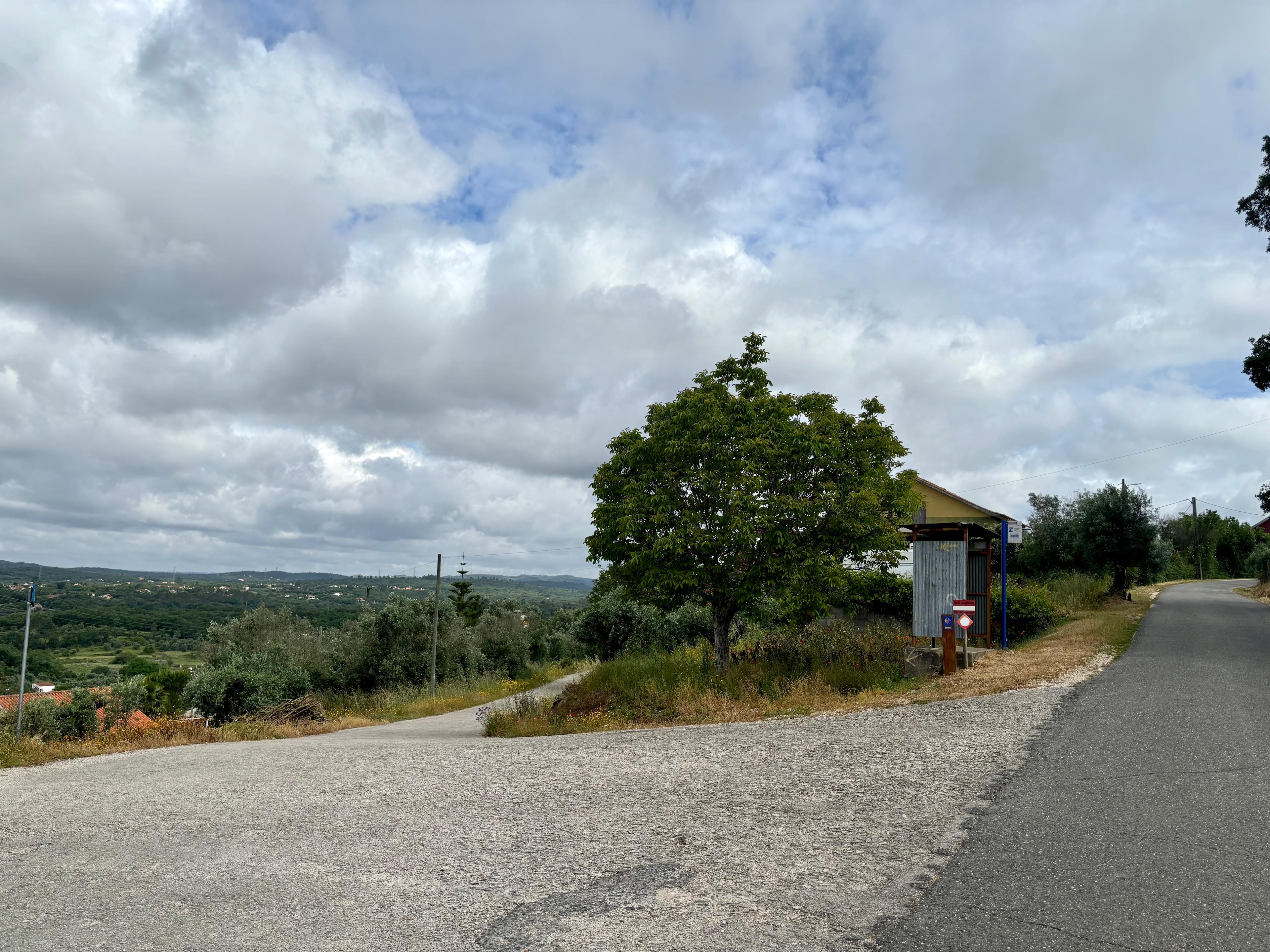 Scenic view of Portela de Vila Verde on the Camino Portugués