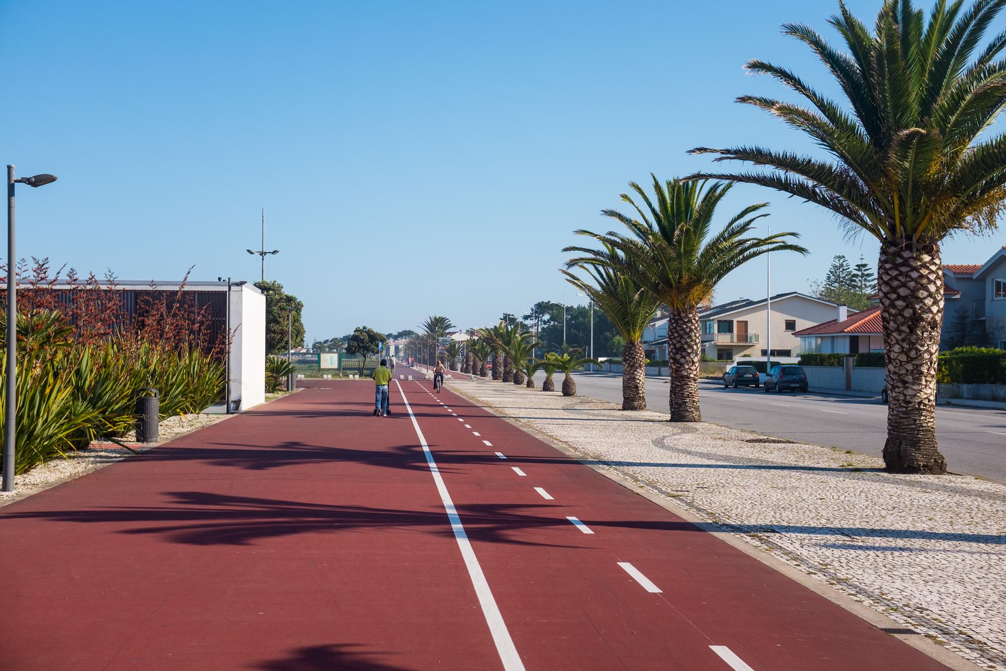 Scenic view of Esposende on the Camino Portugués