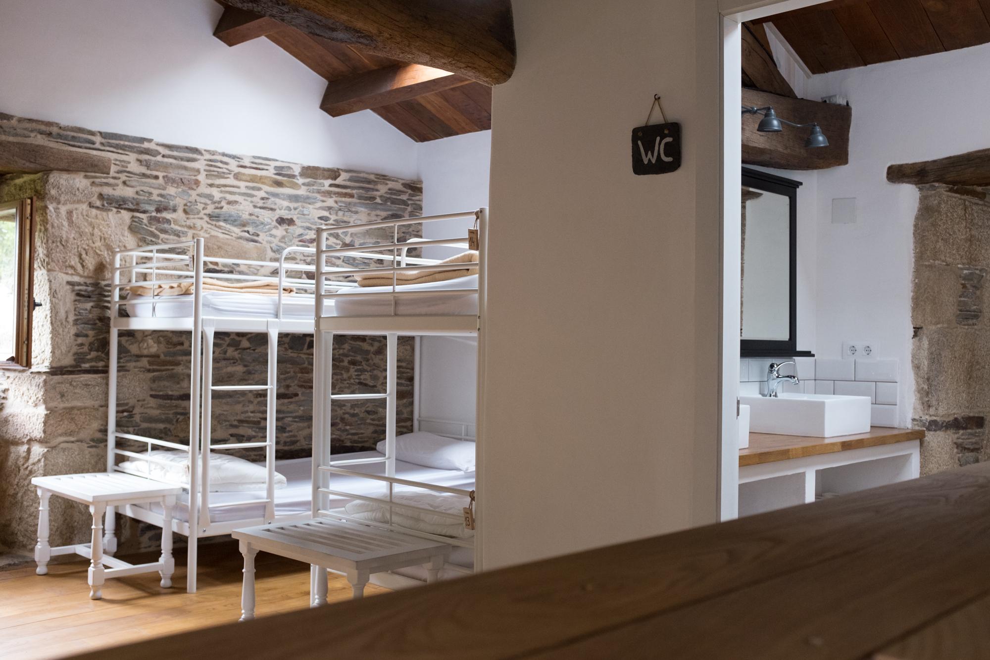 Camino de Santiago Accommodation: Albergue O Xistral