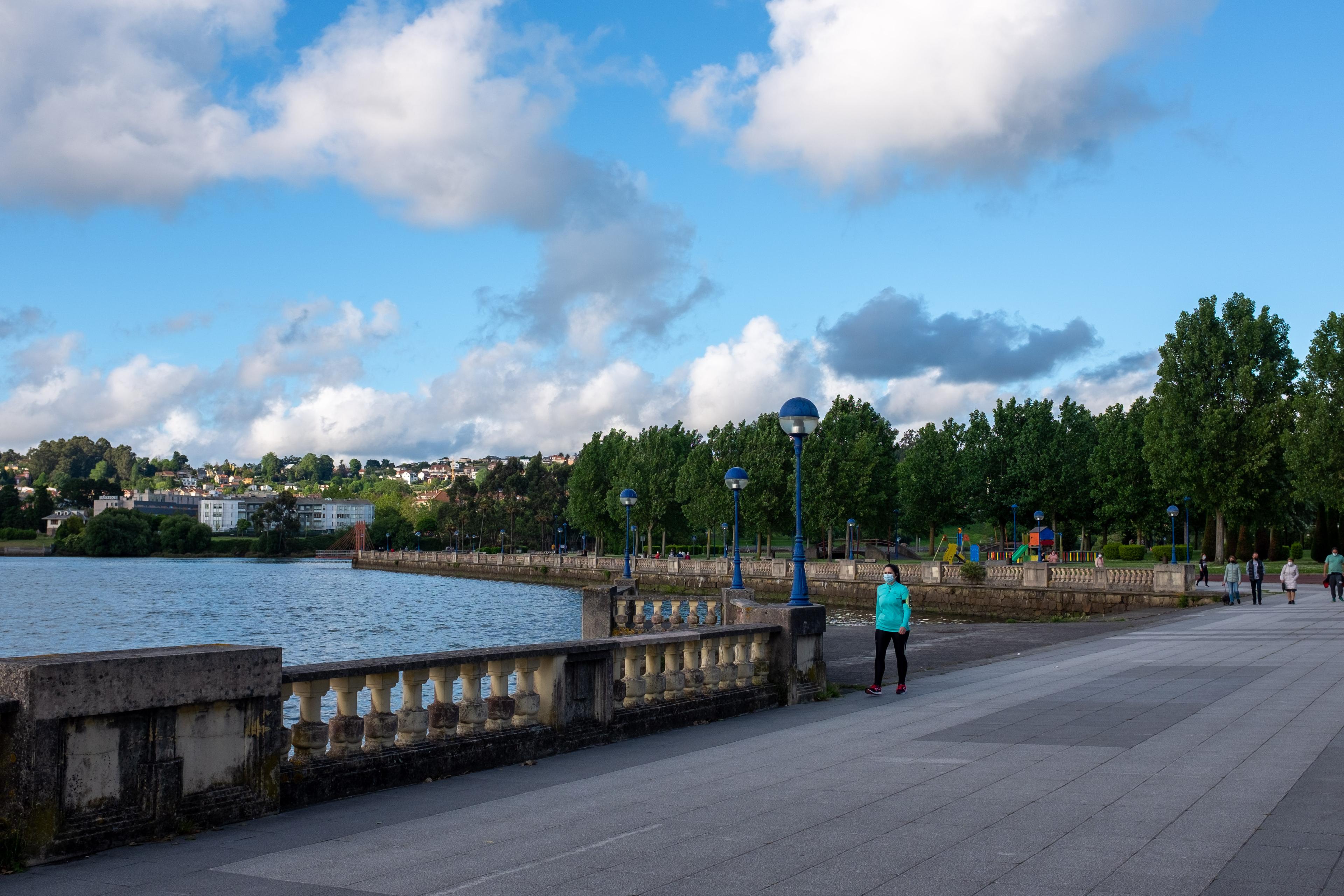 Scenic view of Portazgo on the Camino Inglés