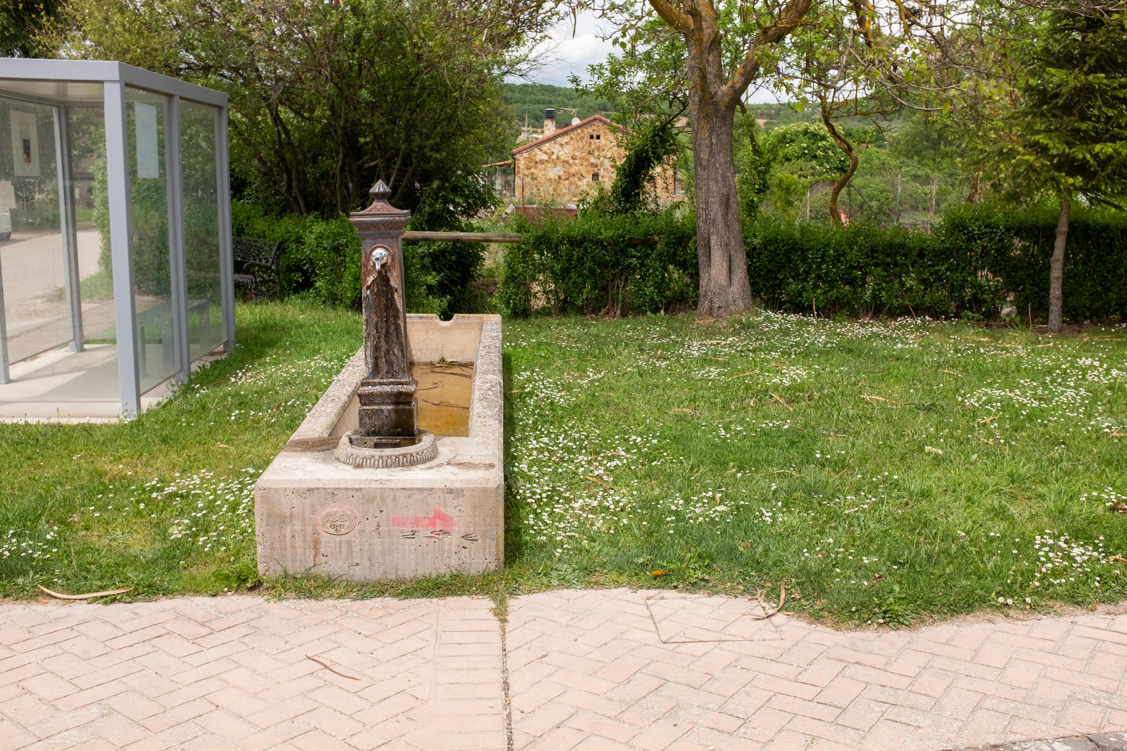 Scenic view of Modúbar de la Emparedada on the San Olav