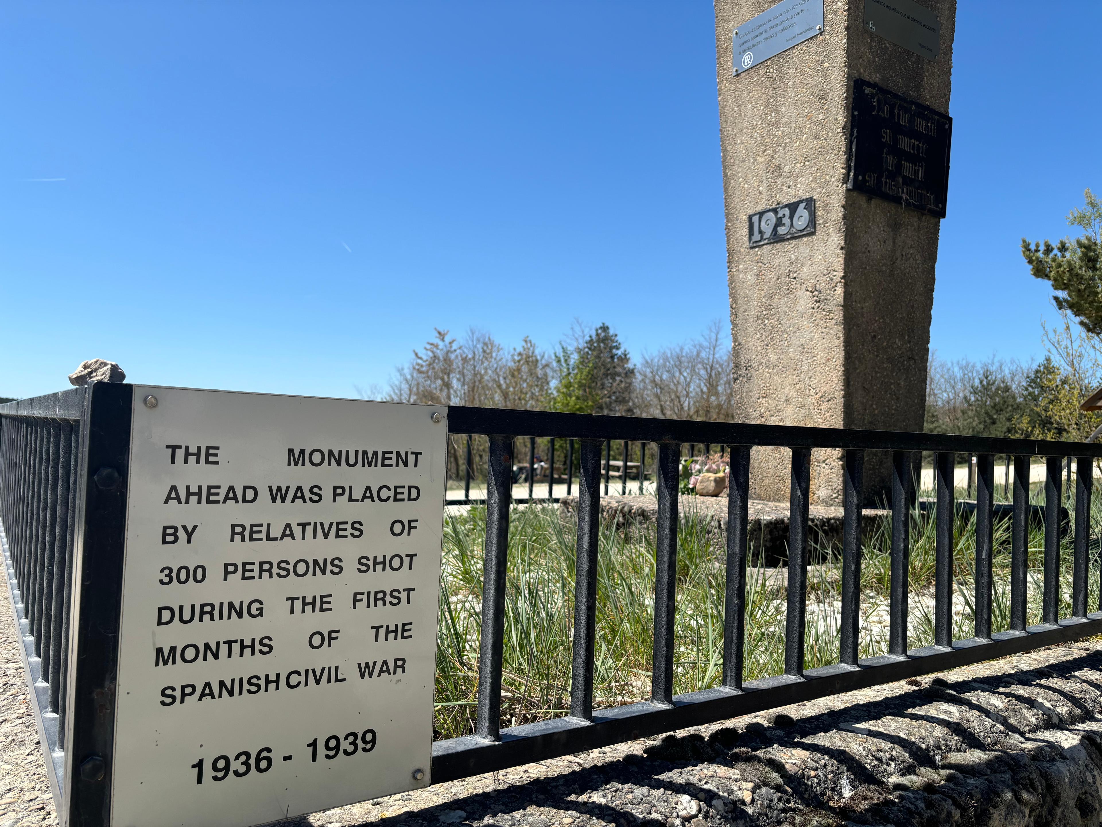 Scenic view of Alto de la Pedraja on the Camino Francés