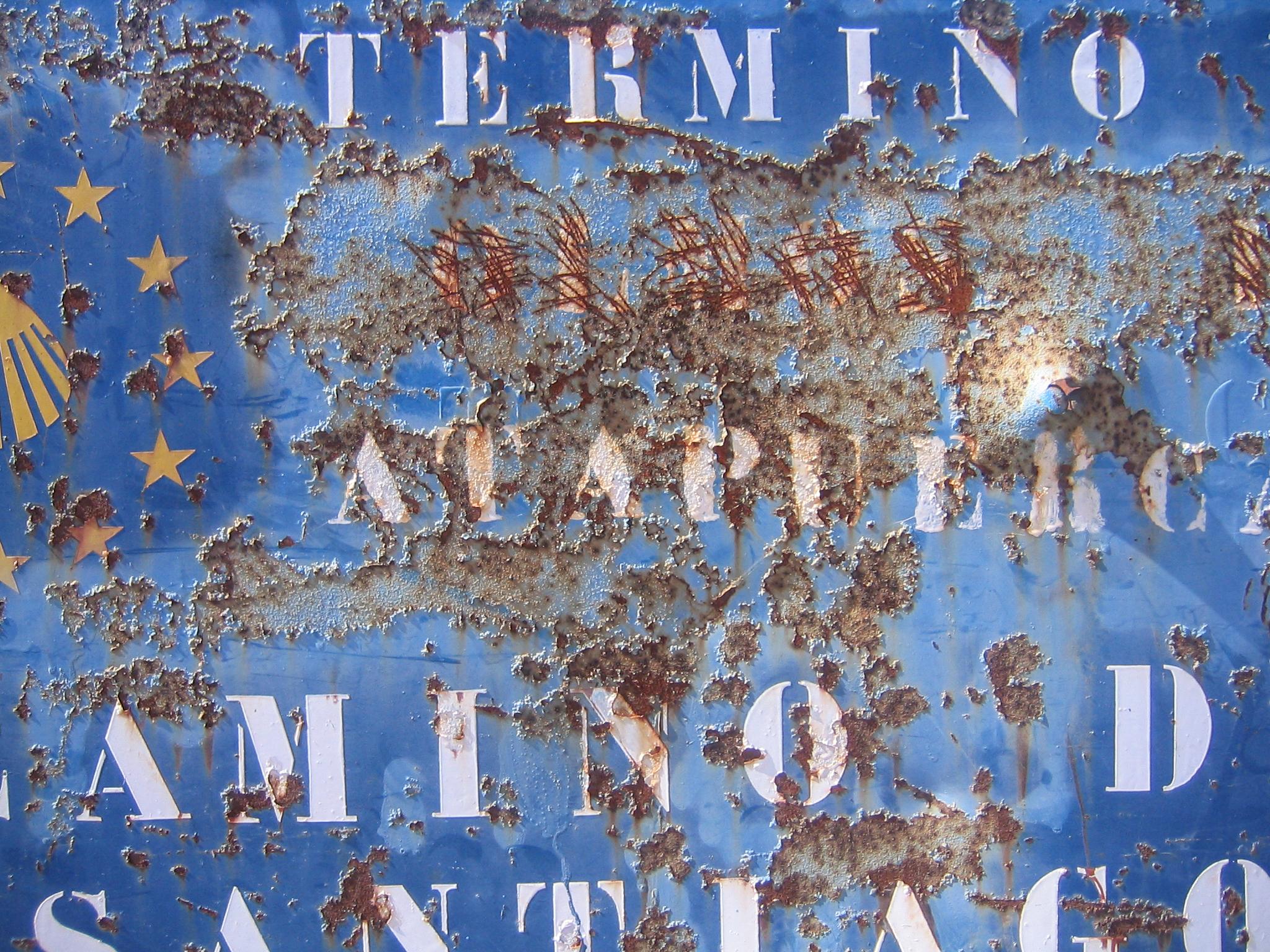 Scenic view of Sierra de Atapuerca on the Camino Francés