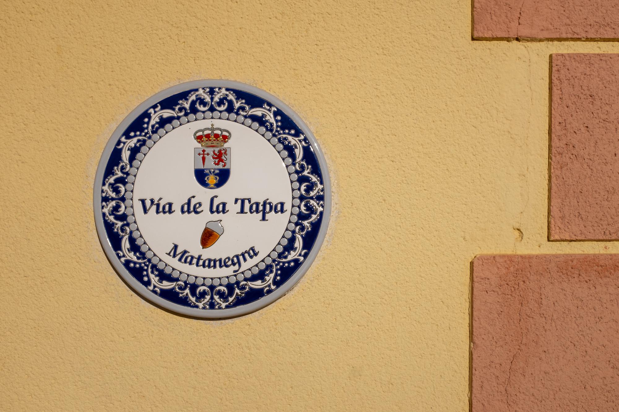 Scenic view of Puebla de Sancho Pérez on the Vía de la Plata