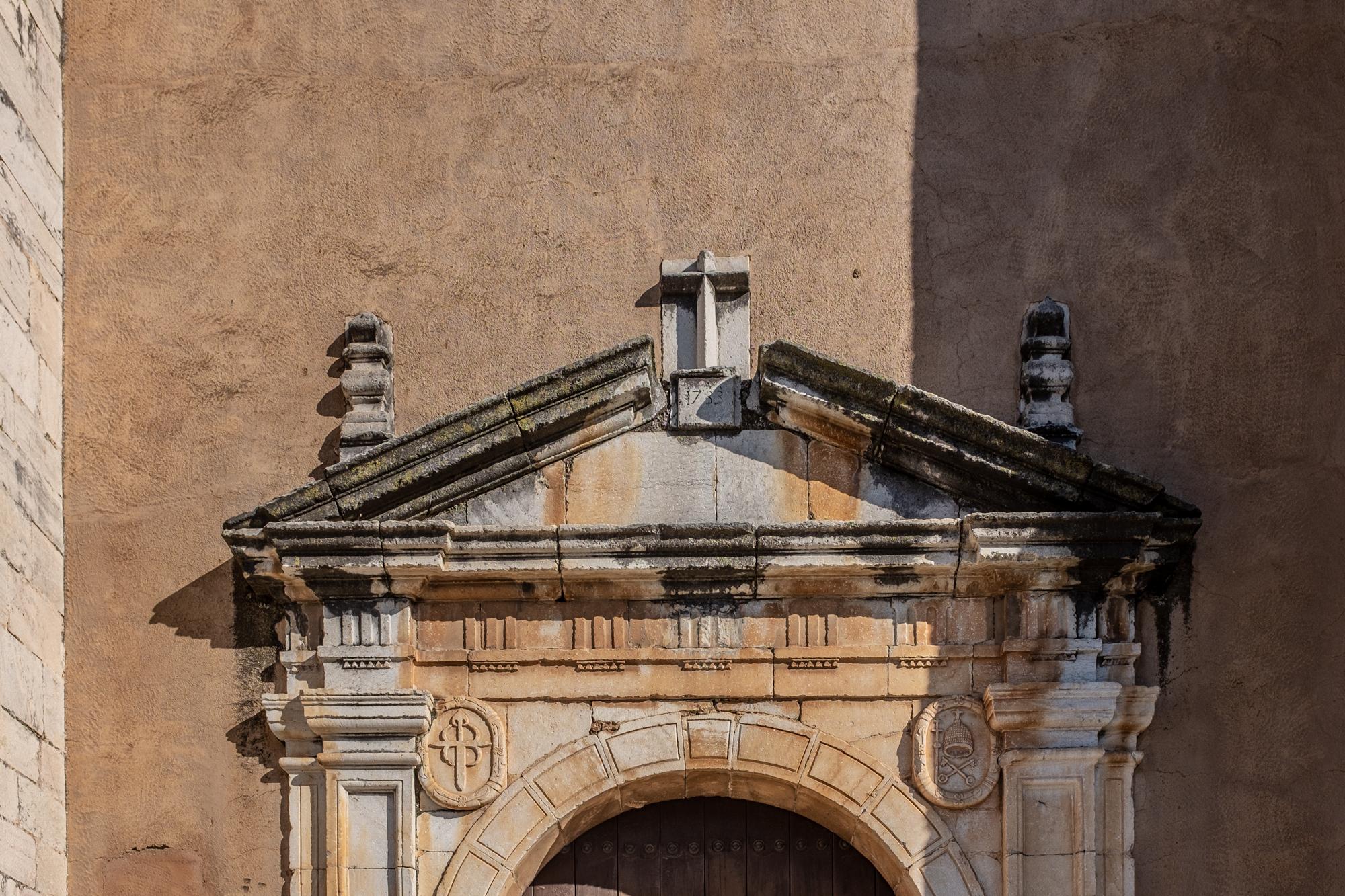 Scenic view of Los Santos de Maimona on the Vía de la Plata