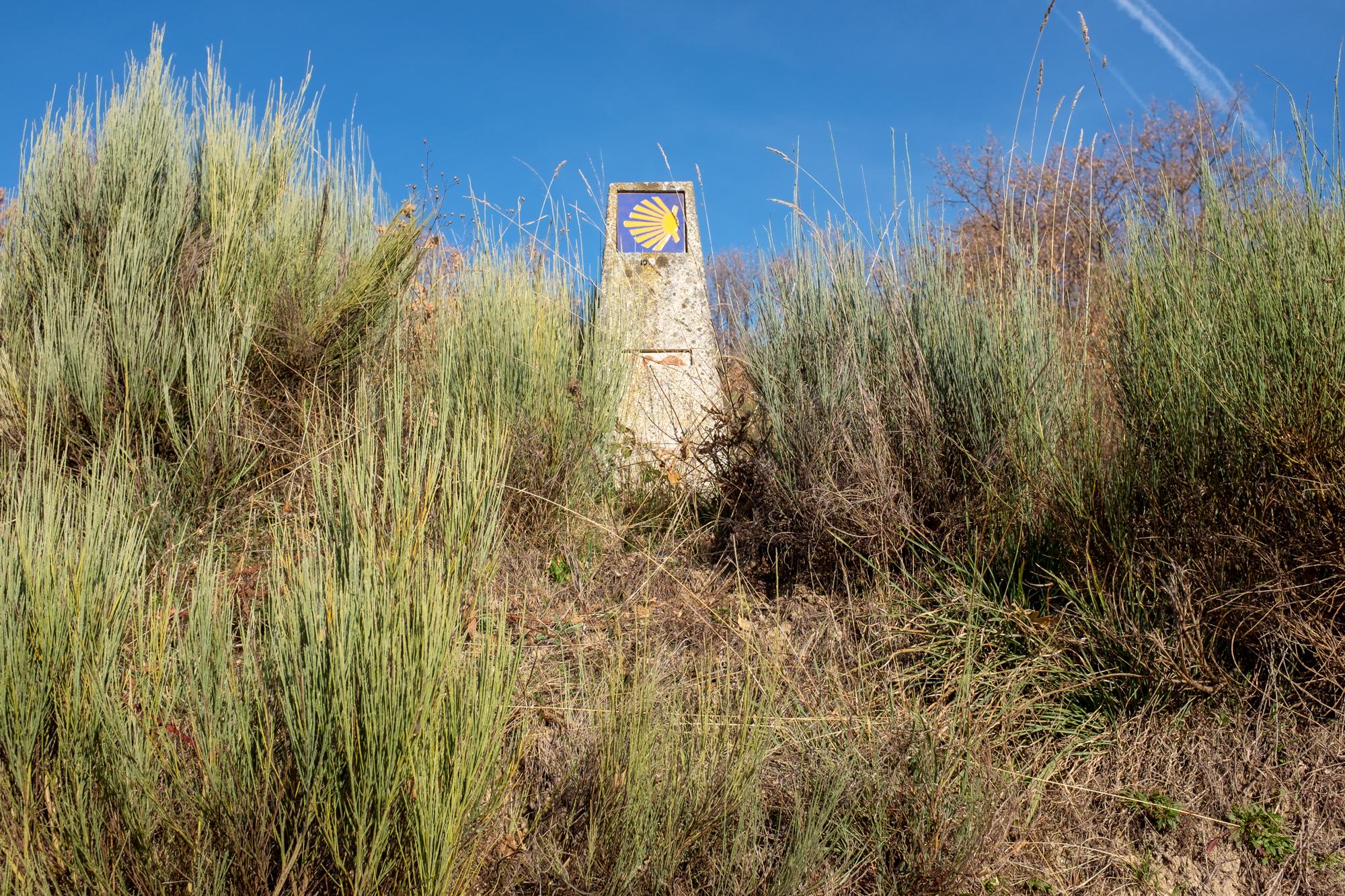 Scenic view of A Canda on the Vía de la Plata