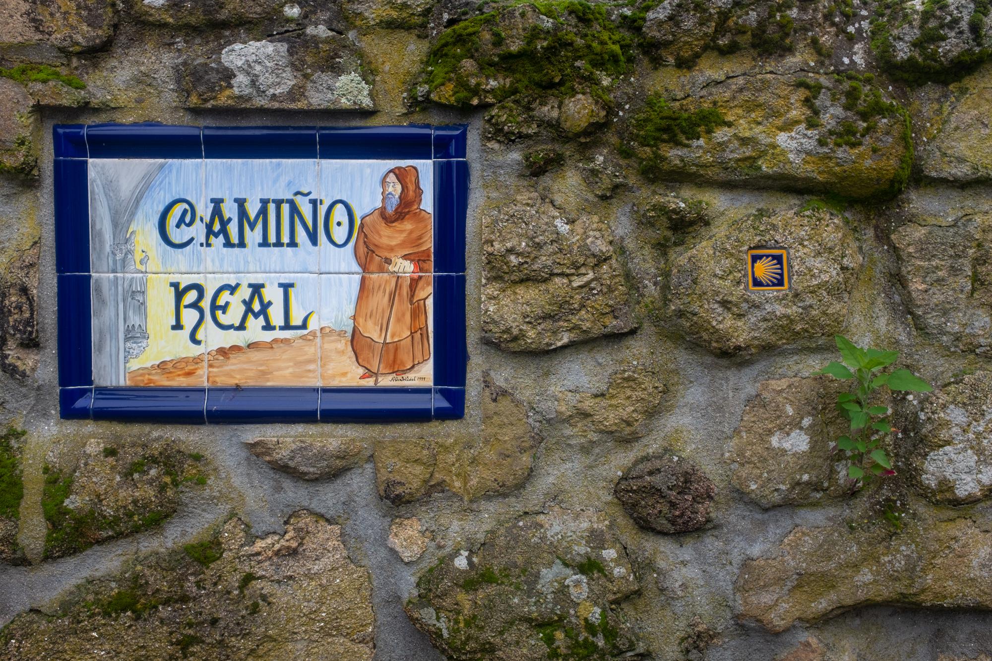 Scenic view of Cudeiro on the Vía de la Plata