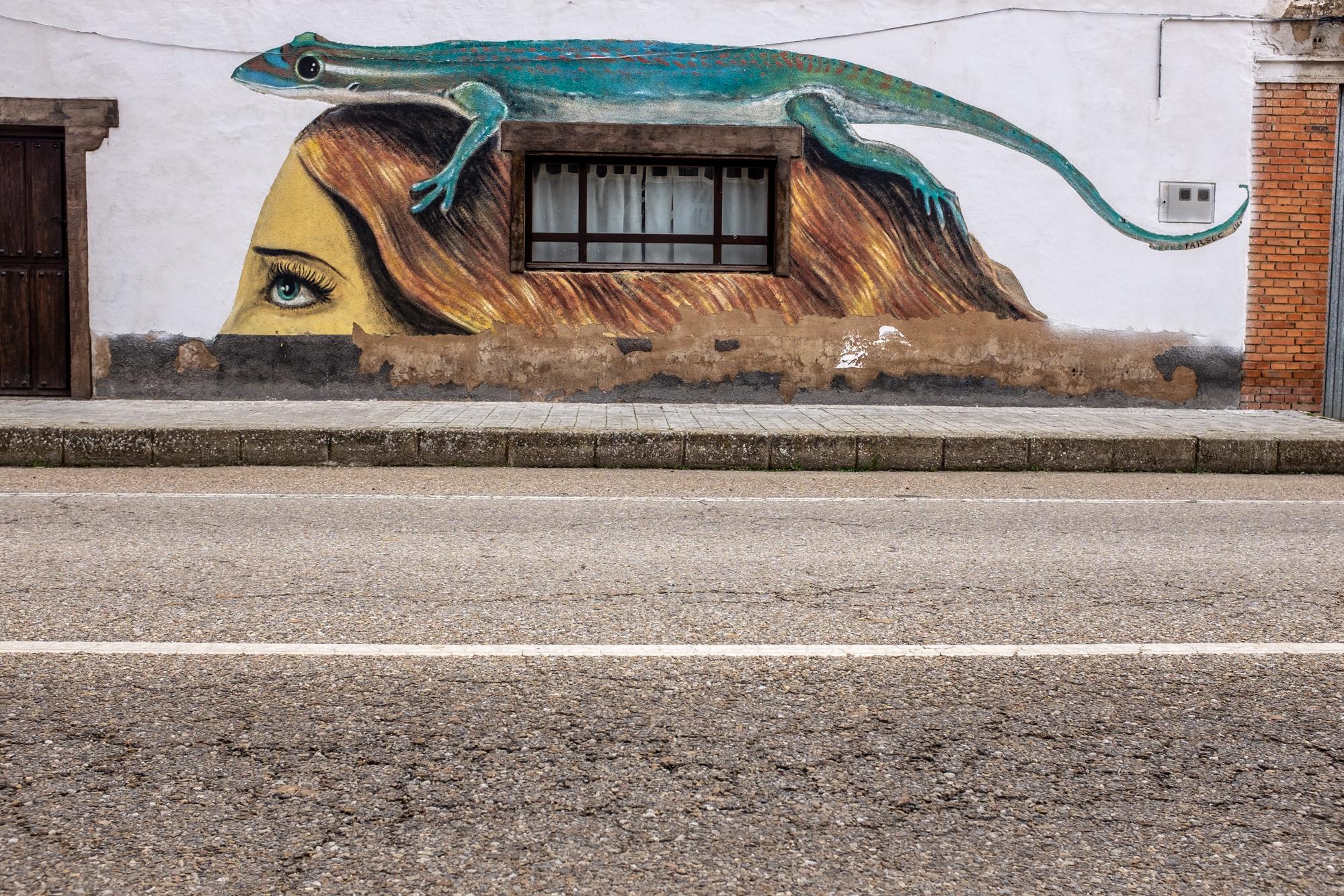 Scenic view of Santovenia del Elsa on the Vía de la Plata