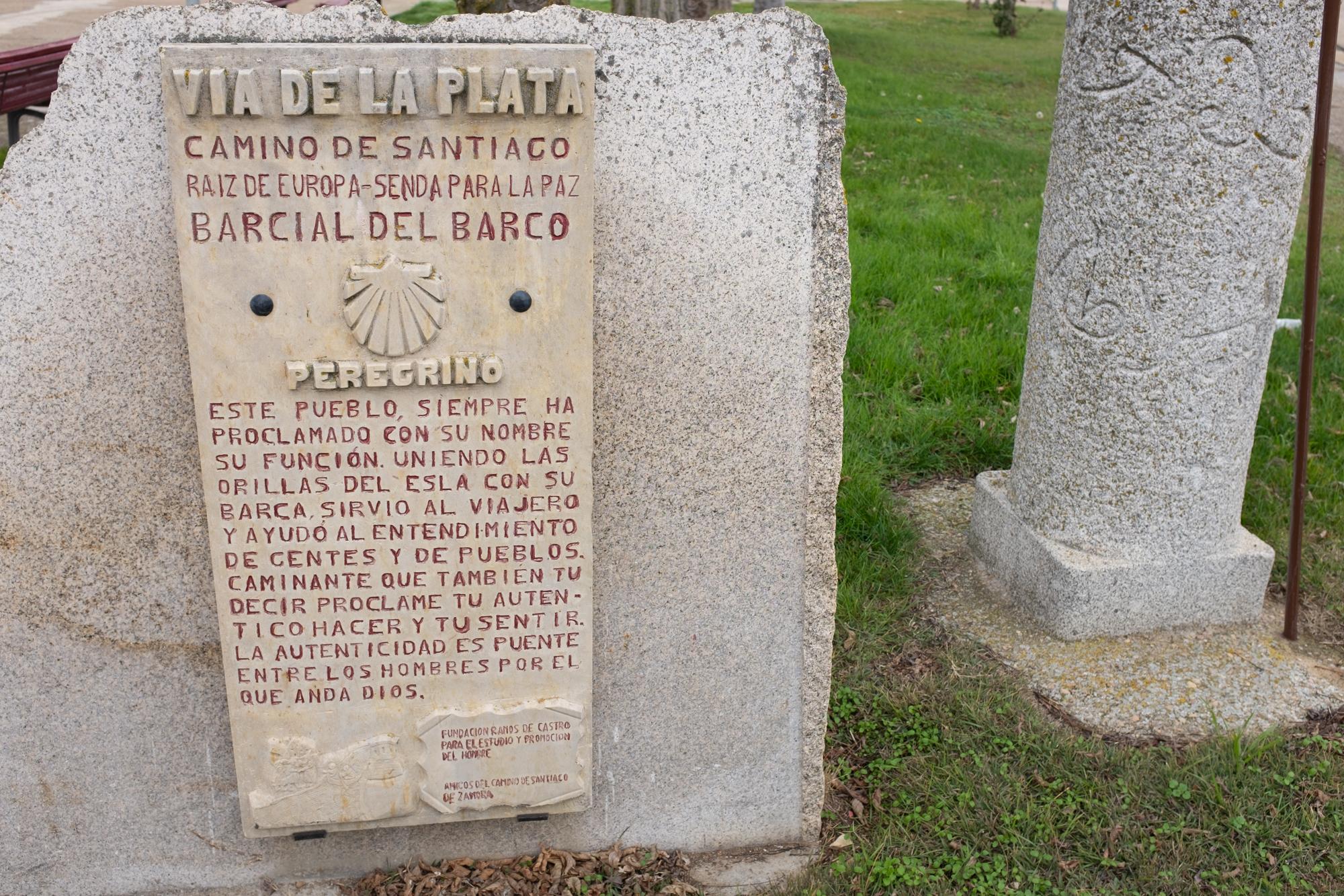 Scenic view of Barcial de Barco on the Vía de la Plata