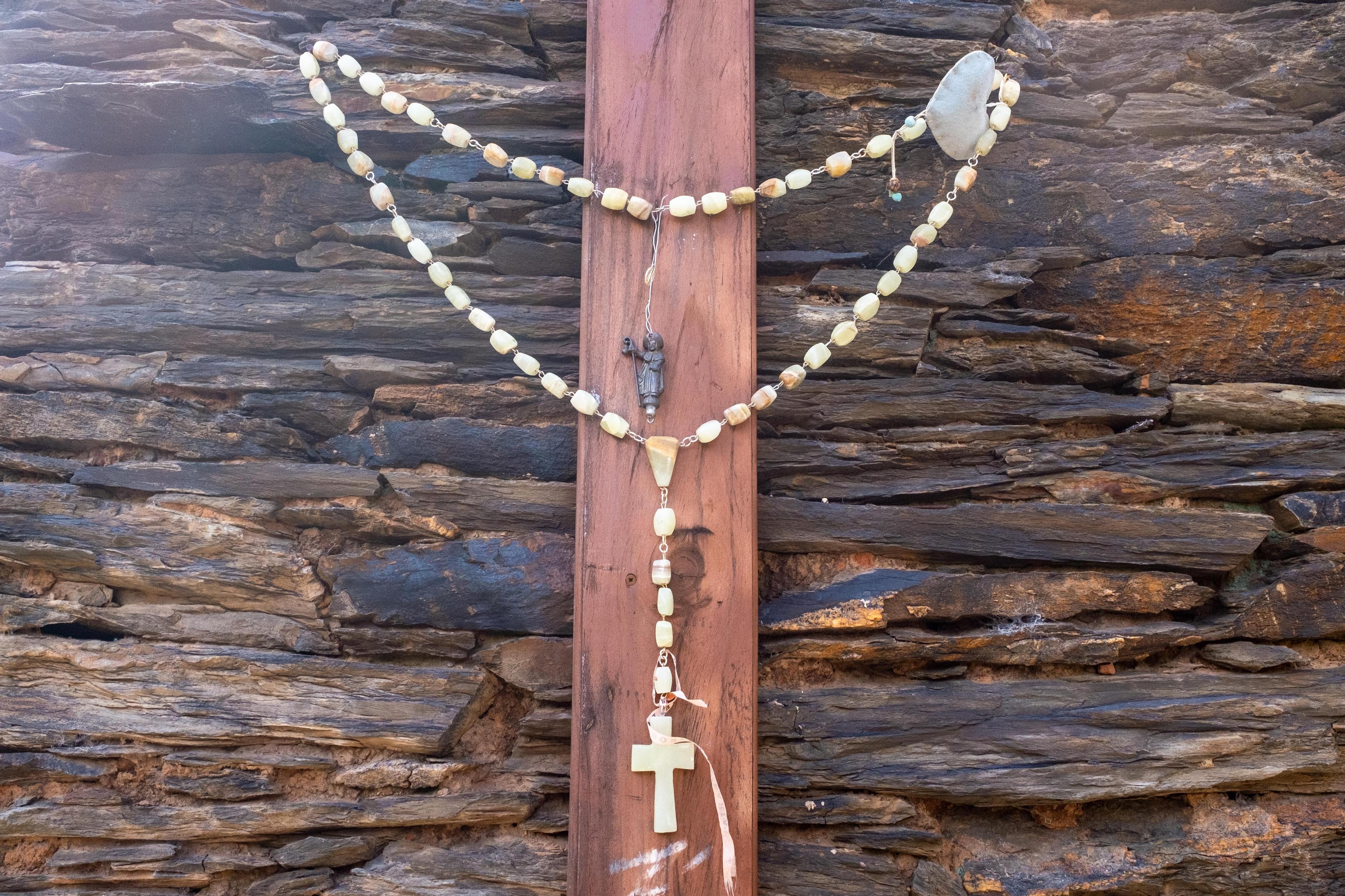 Scenic view of Nogueiras on the Camino Francés