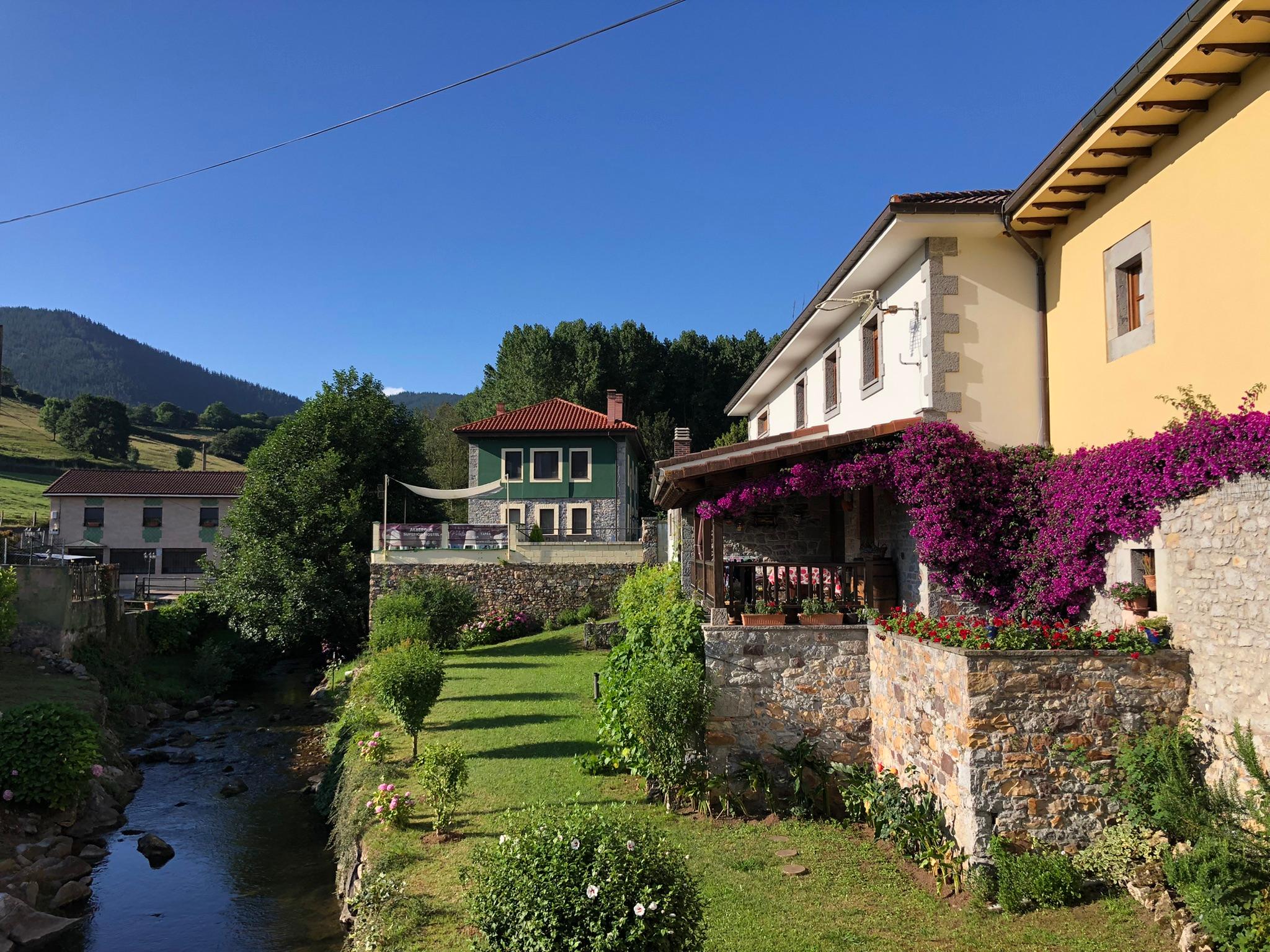 Scenic view of Paládin on the Camino del Norte