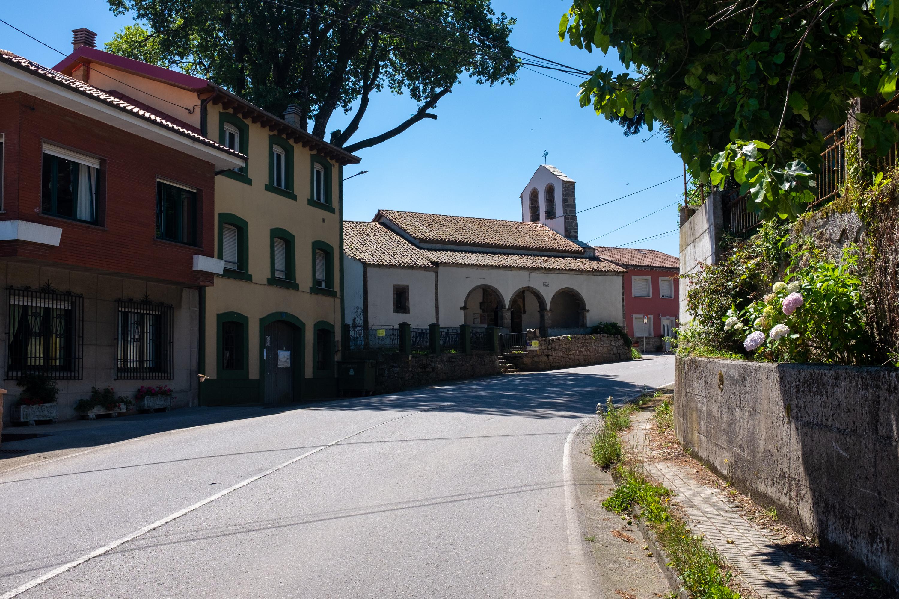 Scenic view of El Pedregal on the Camino del Norte