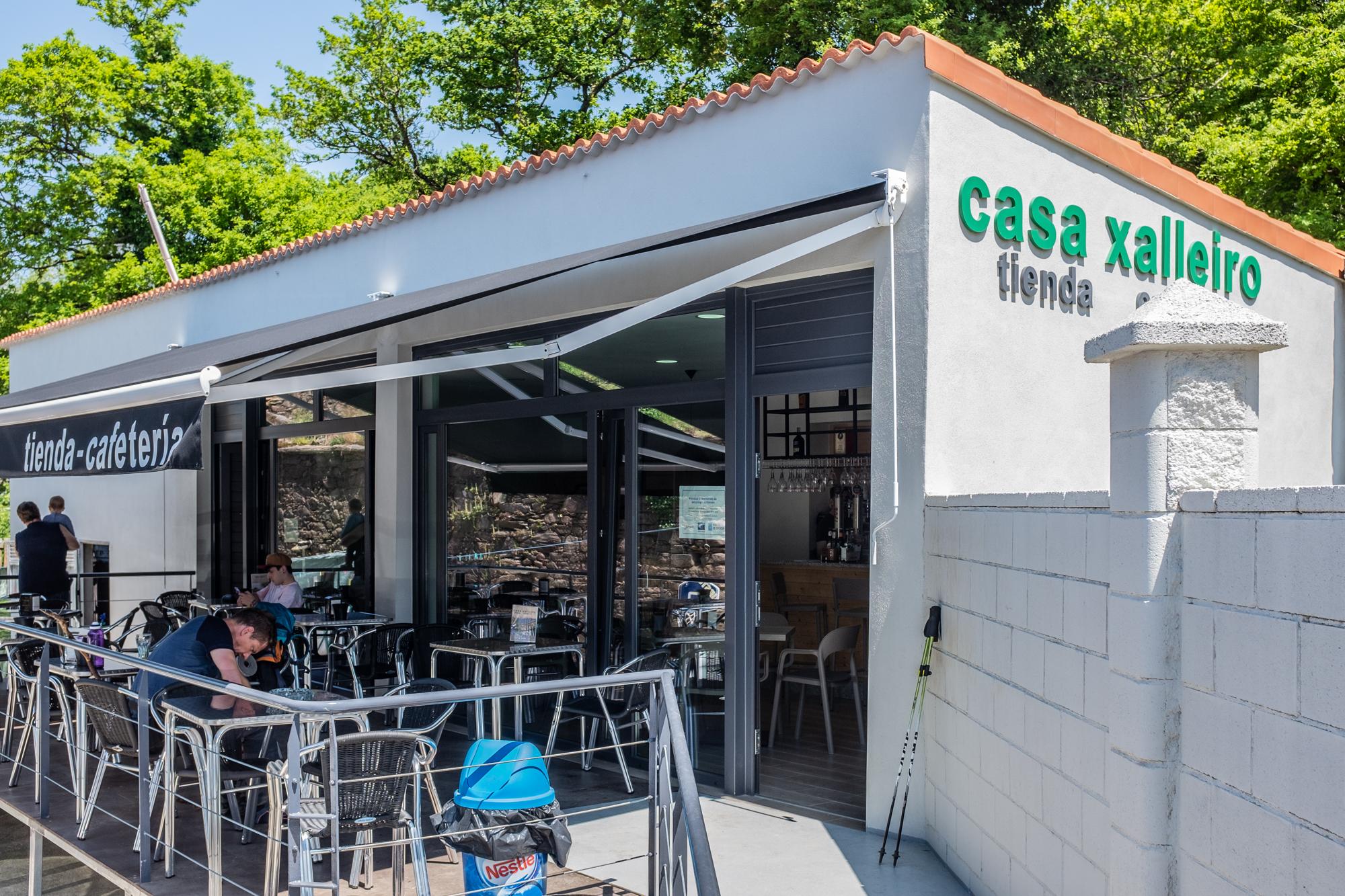 Scenic view of Lago (Mazaricos) on the Camino to Finisterre and Muxía