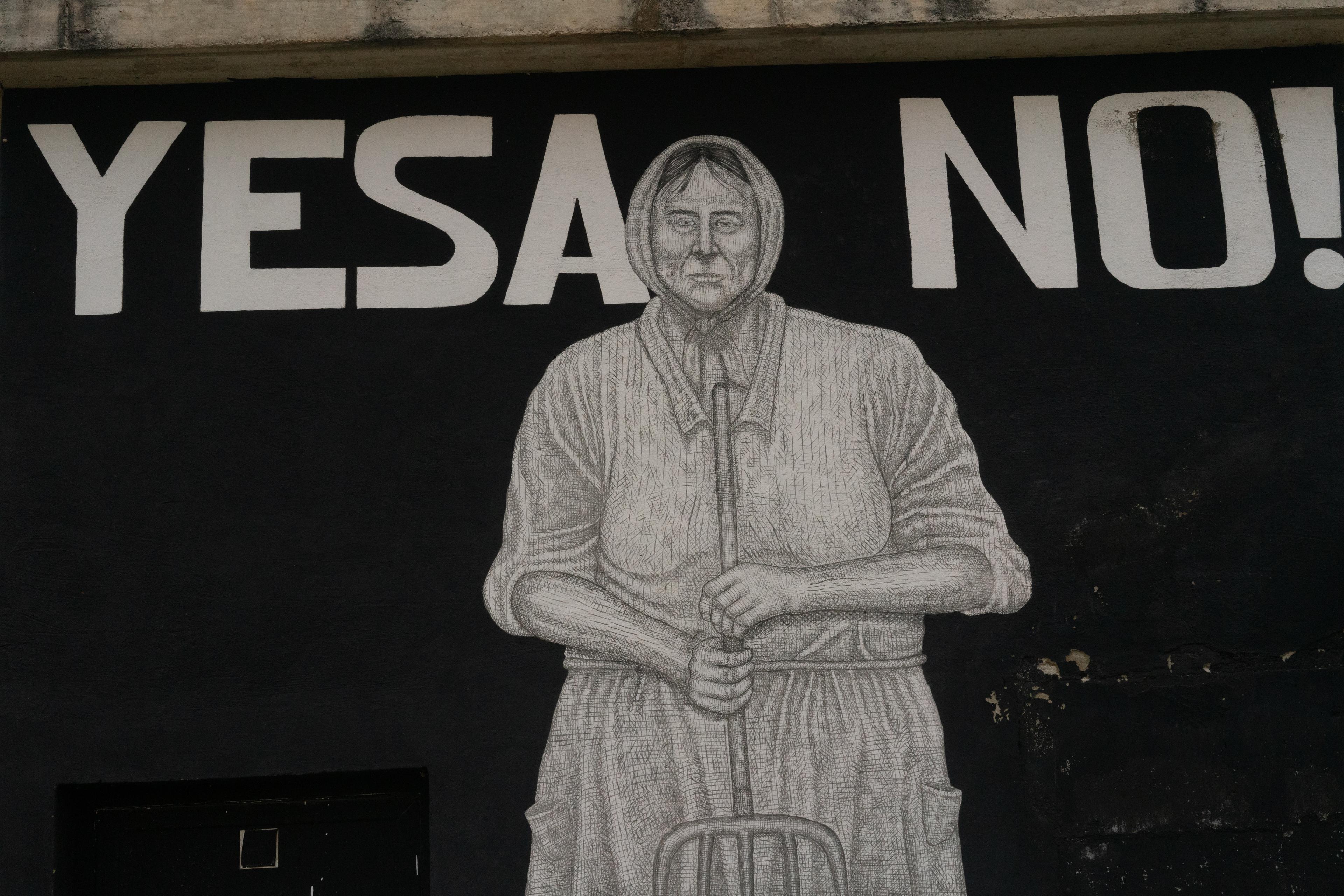 Scenic view of Artieda on the Camino Aragonés