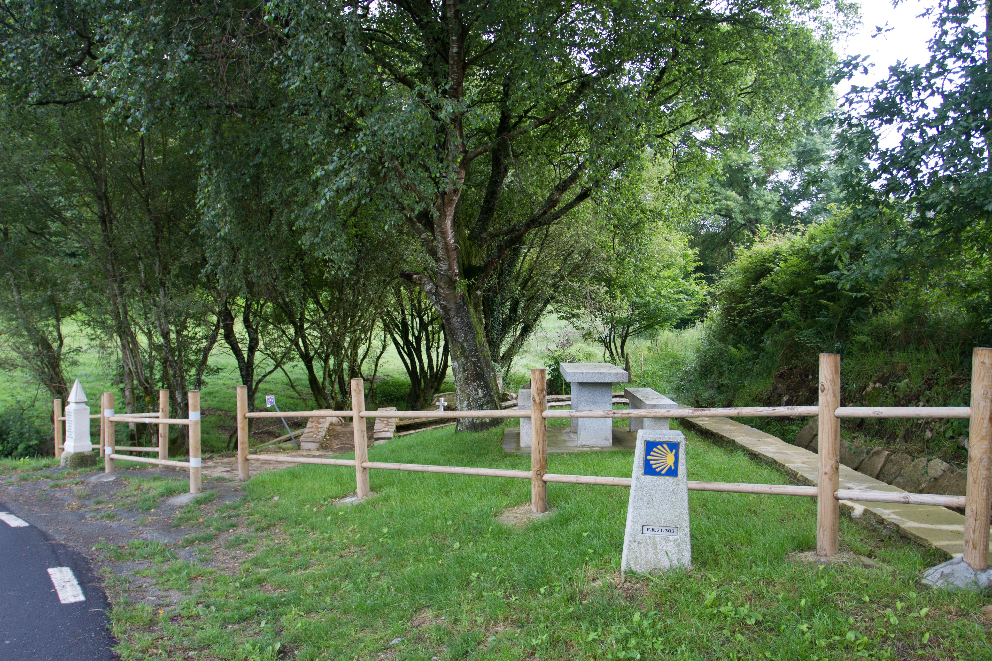 Scenic view of San Xurxo on the Camino del Norte