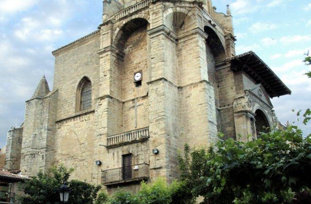 Scenic view of Viana on the Camino Francés
