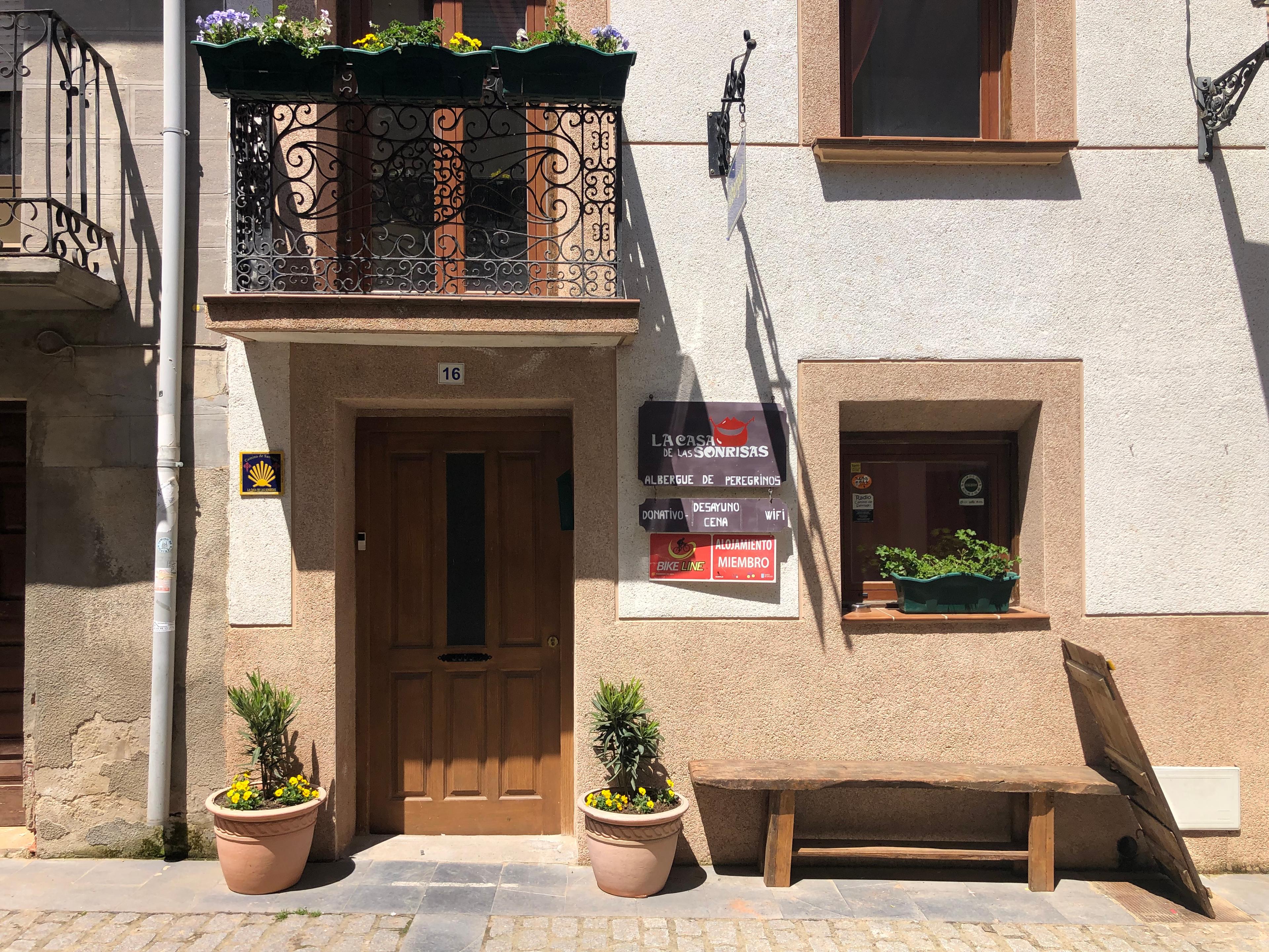 View of La Casa de las Sonrisas