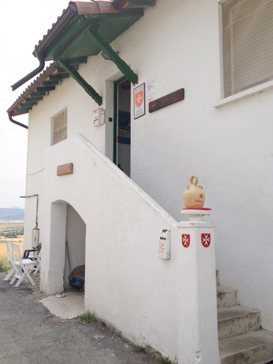 Image of Albergue de peregrinos de la Orden de Malta, pilgrim accommodation in Cizur Menor