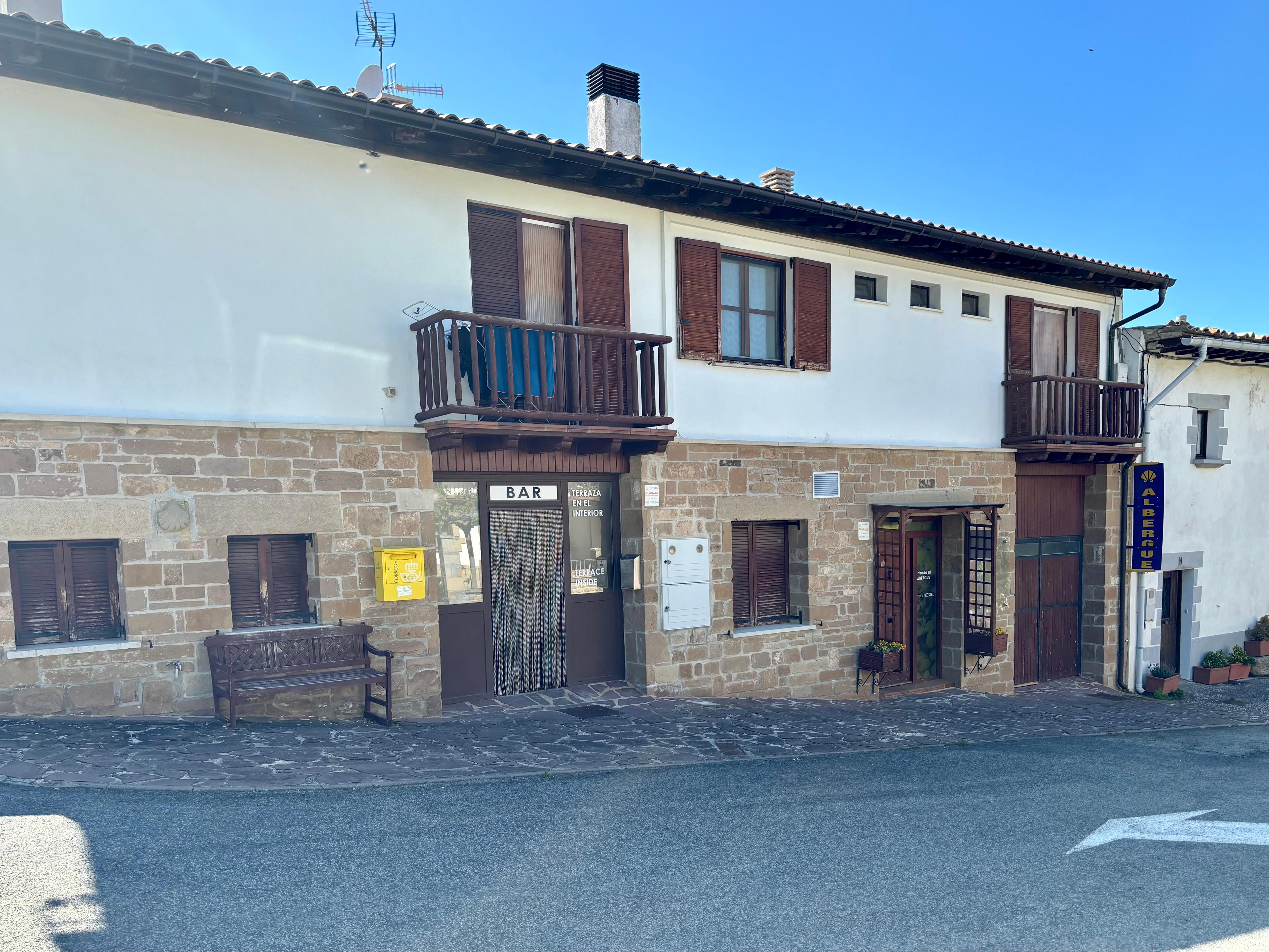 Image of Albergue San Andrés, pilgrim accommodation in Zariquiegui