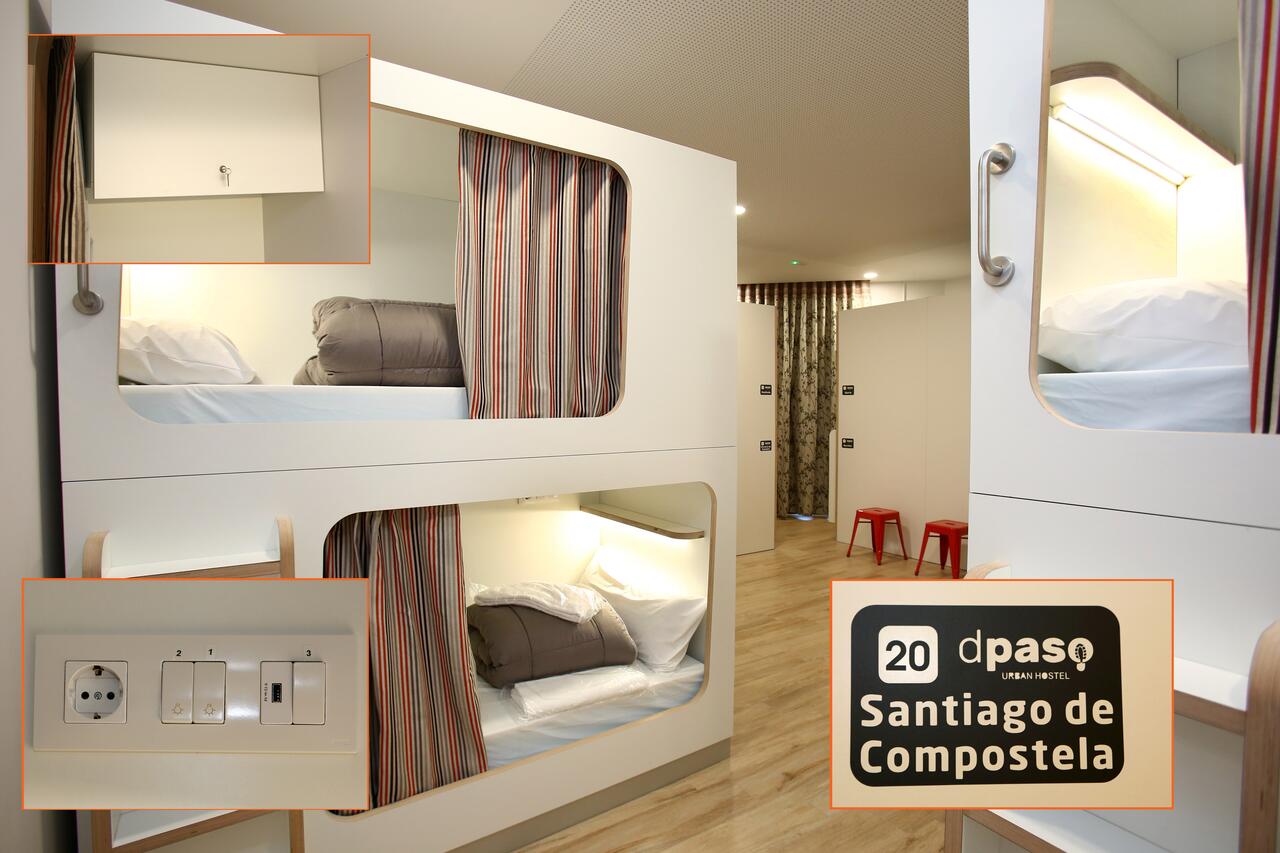 Camino de Santiago Accommodation: dpaso Urban Hostel