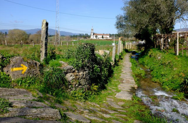 Photo of Fontoura on the Camino de Santiago