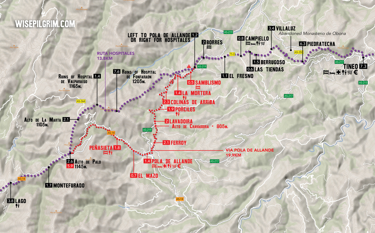 Camino Primitivo Map 5